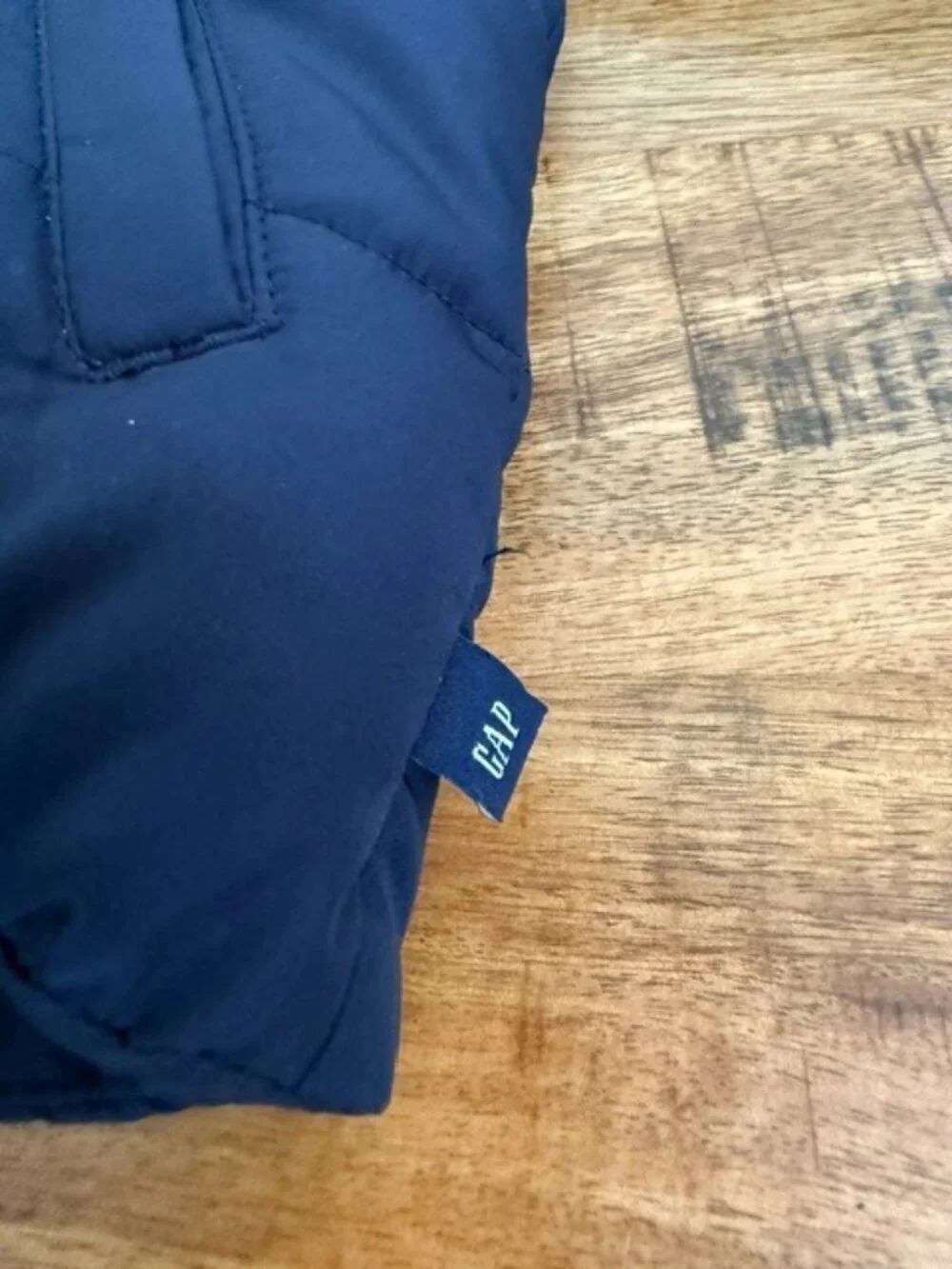 Baby GAP Hooded Puffer Coat Snow Jacket Size 18-24 months Navy Blue Zip Up NWOT
